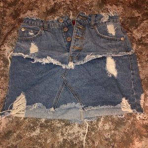 Denim Skirt